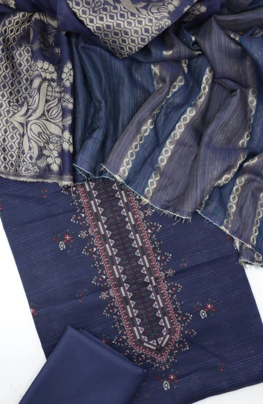 Ahava Printed Lawn 3 Pc Collection 2024 - Design 06