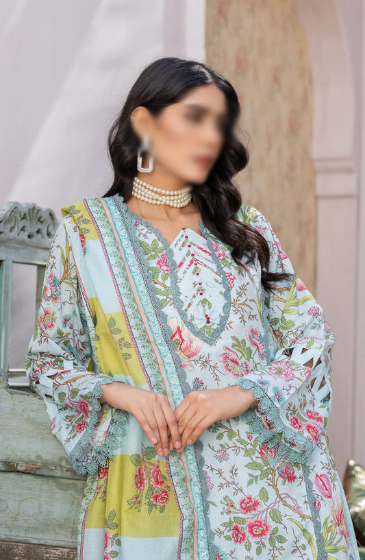 Rang E Noor Digital Printed Dobby Lawn Collection - Design-07