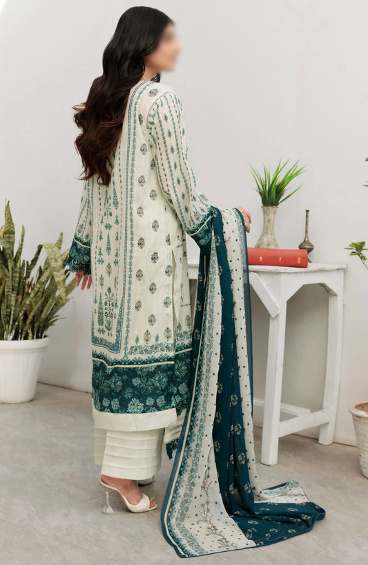Noor E Hani Printed and Embroidered Lawn Collection Vol 43 - Design 07