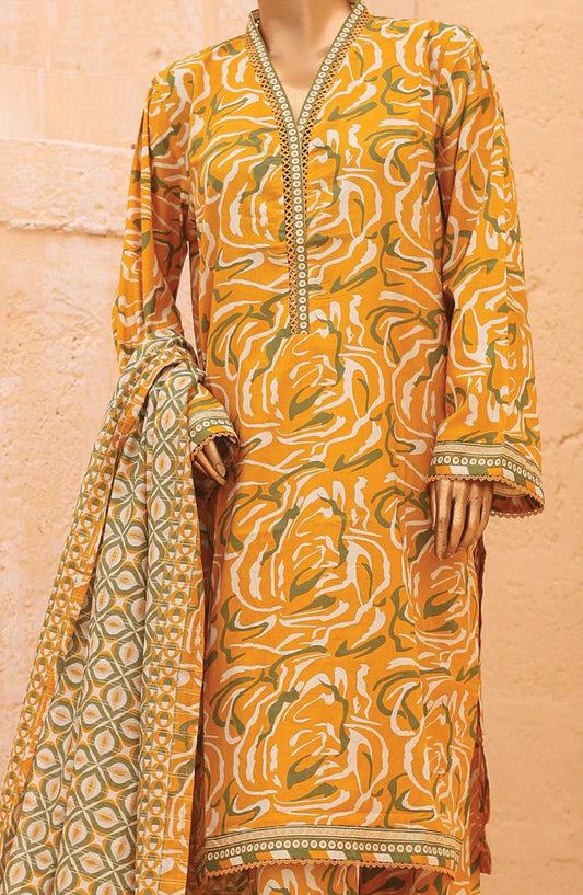 Bin Saeed Printed Lawn Collection 2024 Vol 13 - Design 07