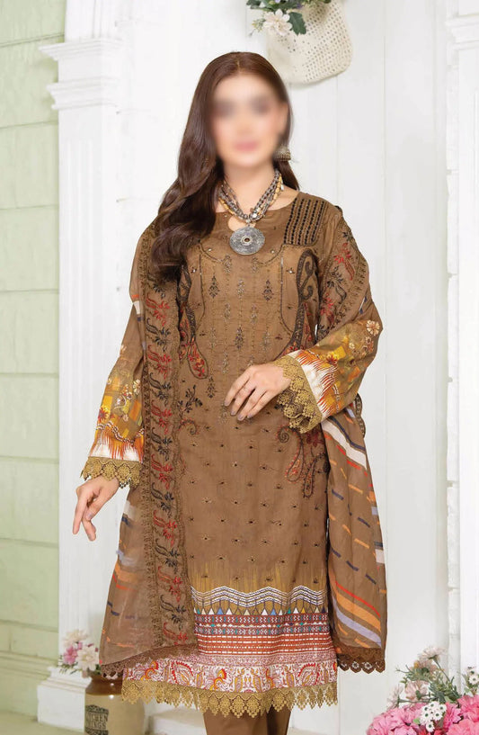 Reet Riwaj Digital Print and Embroidered Collection By Riaz Arts - Design-07