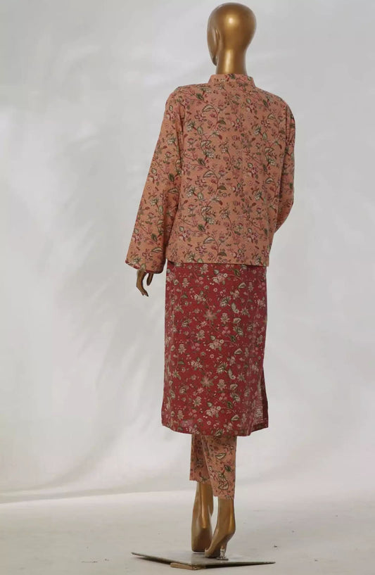 Bin Saeed Khaddar Printed Fusion Collection - Design 07