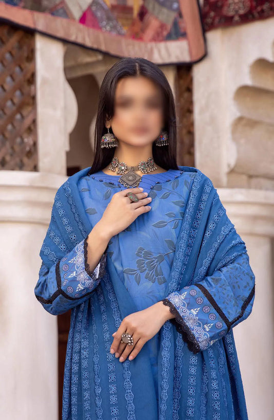 Mahees Digital Printed Lawn Collection 2024 - Design 07