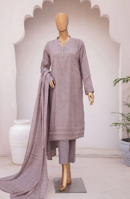 HZ Valencia Jacquard Unstitched Collection 2024 - Design 07