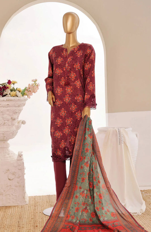 Sadabahar Cutwork Embroidered Lawn Collection Vol-4 - Design 07