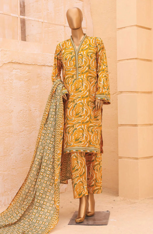 Bin Saeed Printed Lawn Collection 2024 Vol 13 - Design 07