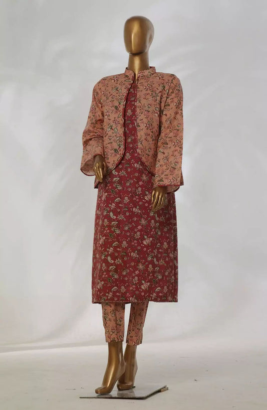 Bin Saeed Khaddar Printed Fusion Collection - Design 07