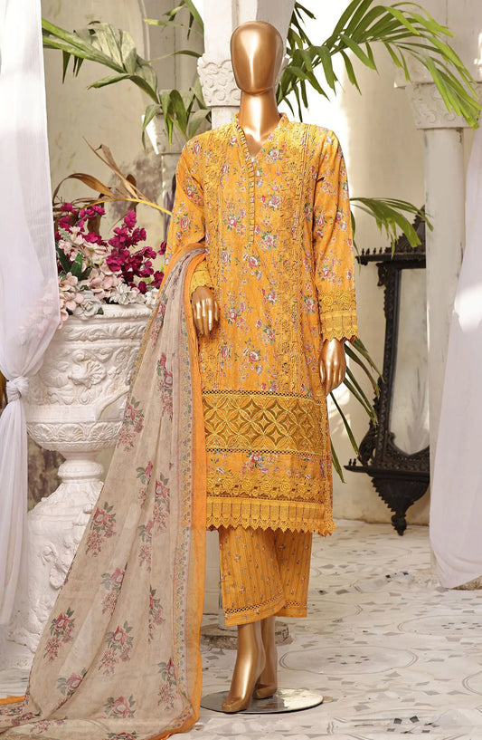 Sadabahar RANIA Luxury Lawn Lacework - Cutwork Collection - Design 07