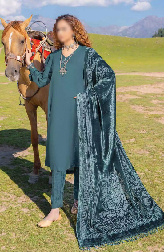 Virasat Exclusive Winter Collection By Riaz Arts - Design 07