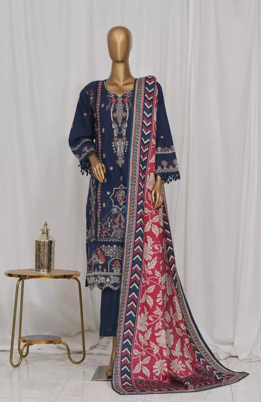 Sadabahar Luxury Embroidered Khaddar Collection Vol 01 - Design 07