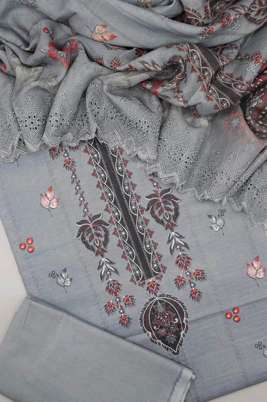 Rinesa Unstitched Printed Lawn 3 Pc Collection 2024 - Design 07