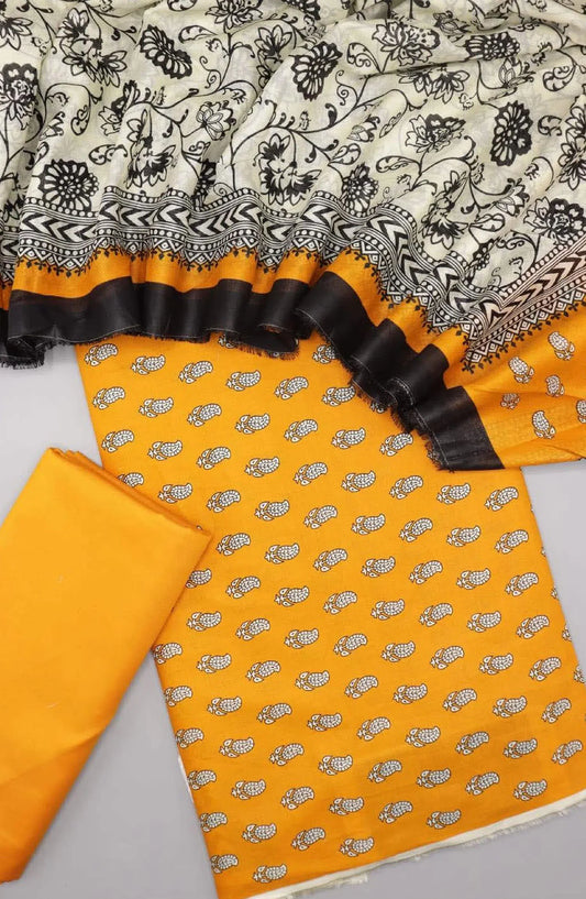 Bin Saeed Unstitched Printed Lawn Collection 2024 Vol 05 - Design 08