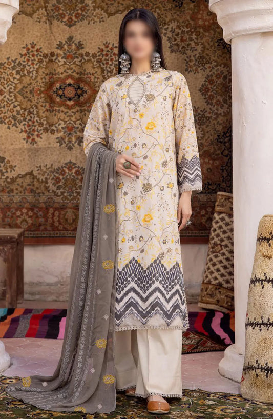 Mahees Digital Printed Lawn Collection 2024 - Design 08