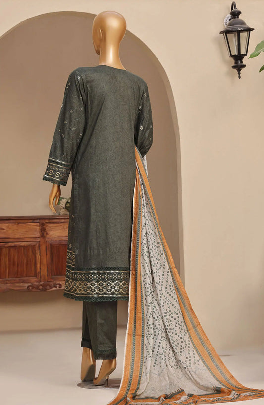 SADABAHAR Premium Embroidered Printed Lawn Collection - Design 08