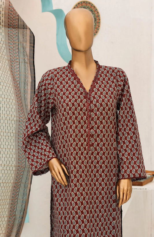 Bin Saeed Printed Lawn Collection 2024 Vol 13 - Design 08