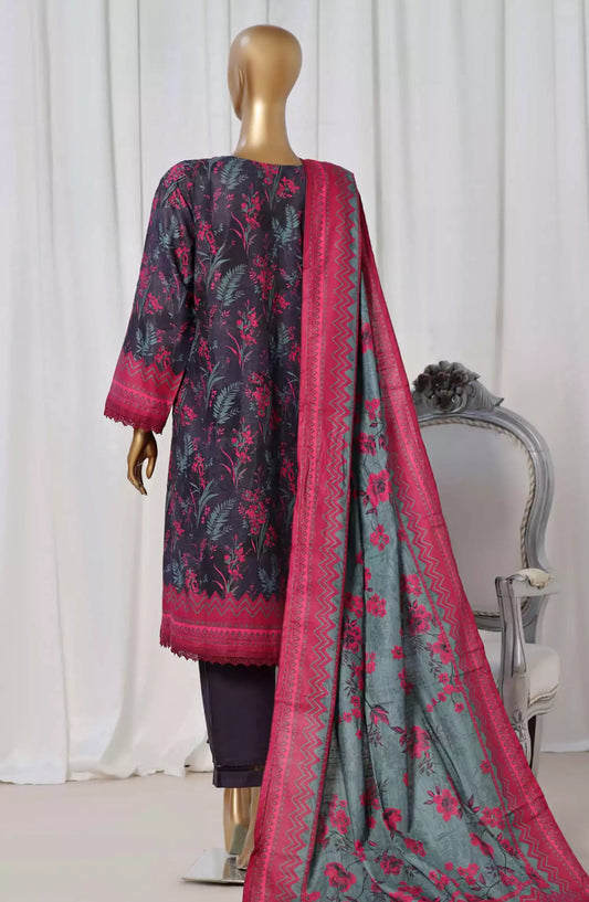 Sadabahar Khaddar Stitched Printed Collection 2024 - Design 08