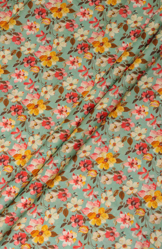 Classic Unstitched Cambric Printed Collection Vol 02 - Design 08