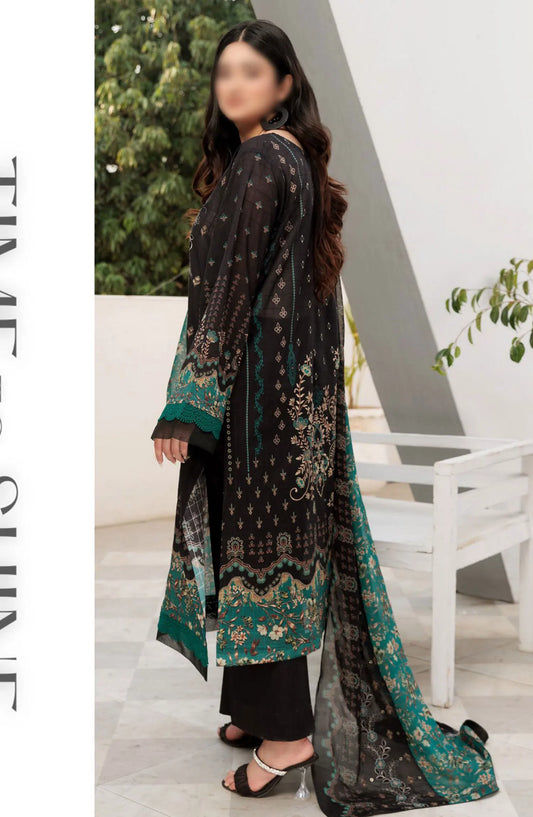 Noor E Hani Printed and Embroidered Lawn Collection Vol 43 - Design 08