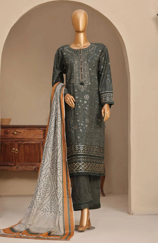 SADABAHAR Premium Embroidered Printed Lawn Collection - Design 08