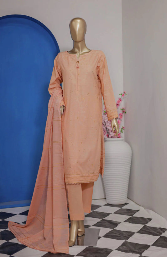 HZ Valencia Jacquard Unstitched Collection 2024 - Design 08