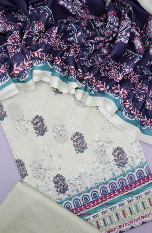 Exclusive Printed Lawn Collection 2024 - Design-08