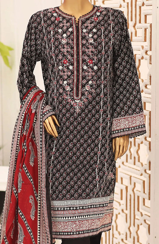 Bin Saeed  Exclusive Embroidered 3 PC Collection 2024 - Design 09