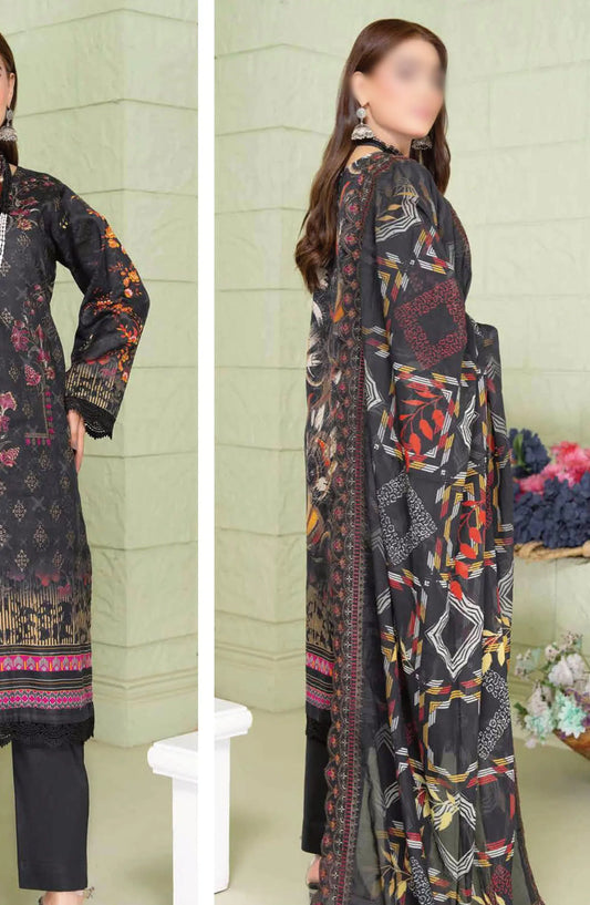 Reet Riwaj Digital Print and Embroidered Collection By Riaz Arts - Design-09