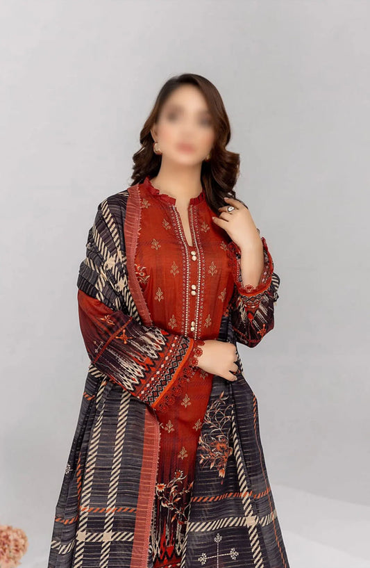 Jasmine Summer Digital Print Fancy Collection - Design 09