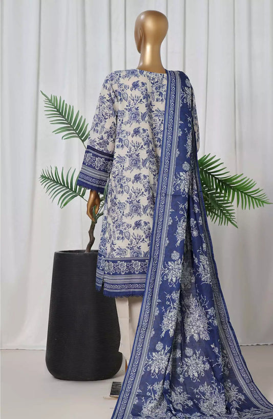 Sadabahar Khaddar Stitched Printed Collection 2024 - Design 09