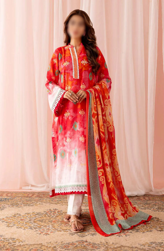 Zarkis Printed Lawn Collection By Riaz Arts - DESIGN-09