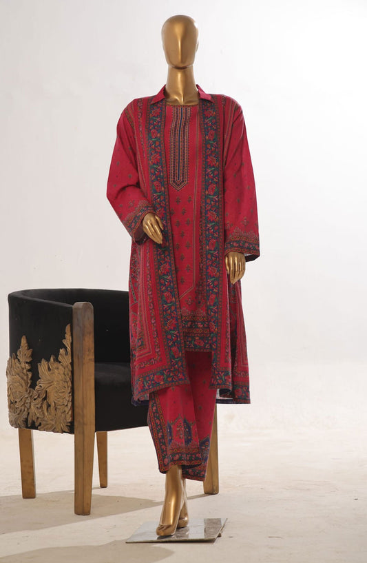 Bin Saeed Khaddar Printed Fusion Collection VOl 02 - Design 09