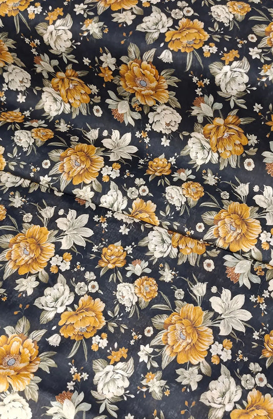 Classic Unstitched 2 Piece Digital Print Lawn Collection 2024 - Design 09