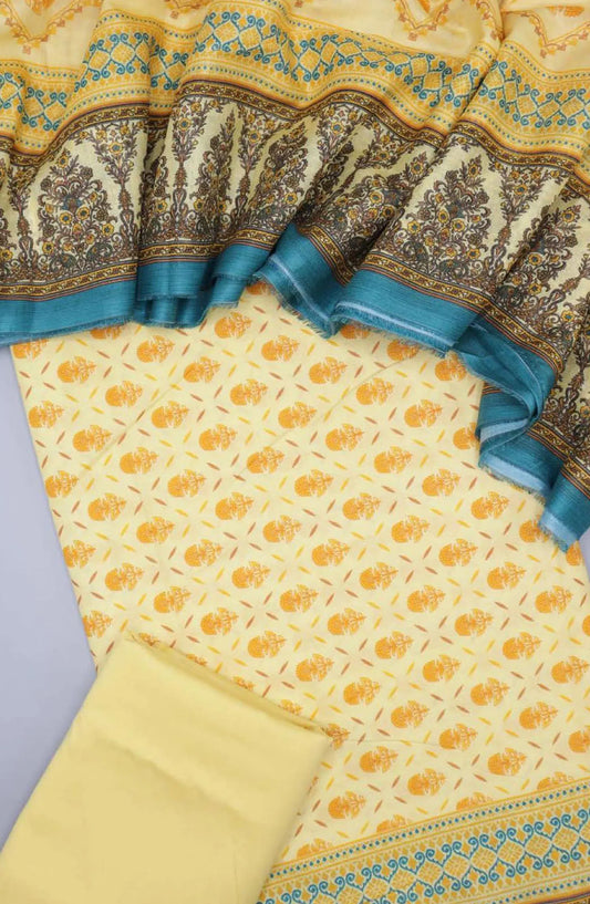 Bin Saeed Unstitched Printed Lawn Collection 2024 Vol 03 - Design 09