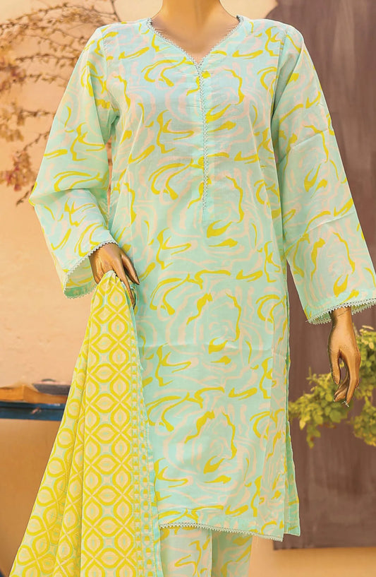 Bin Saeed Printed Lawn Collection 2024 Vol 13 - Design 10