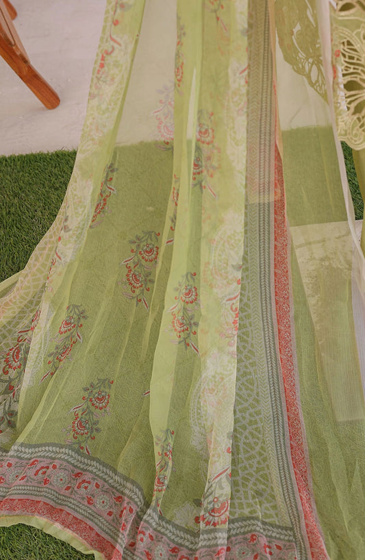 Bin Saeed Luxury Embroidered With Chiffon Dupatta Vol-2 - Design 10