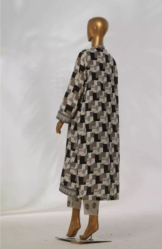 Bin Saeed Khaddar Printed Fusion Collection - Design 10