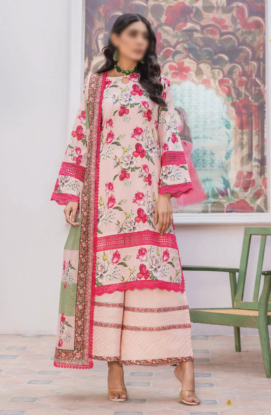 Rang E Noor Digital Printed Dobby Lawn Collection - Design-10