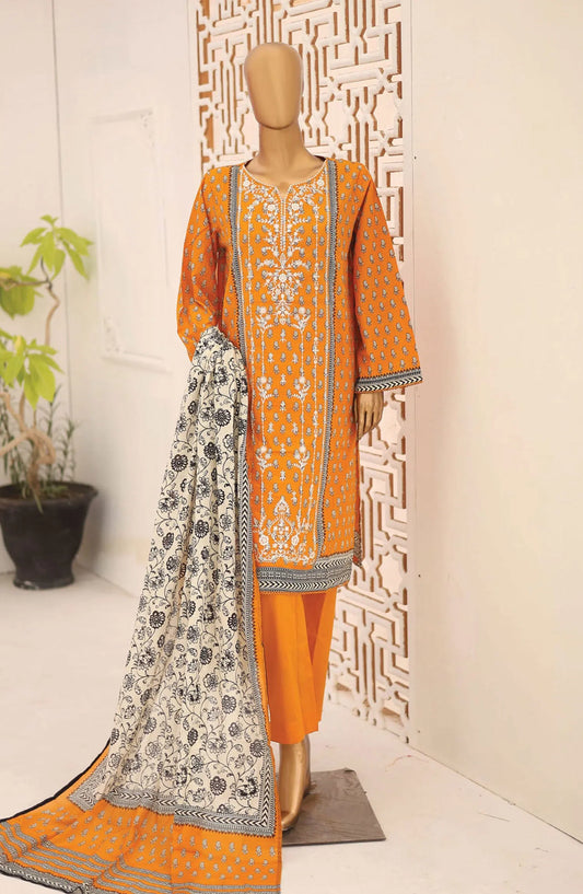Bin Saeed  Exclusive Embroidered 3 PC Collection 2024 - Design 10