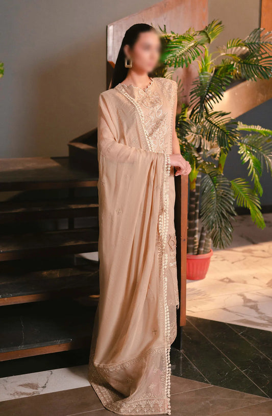 Meraki Embroidered Lawn Collection 2024 By Humdum - Design 10