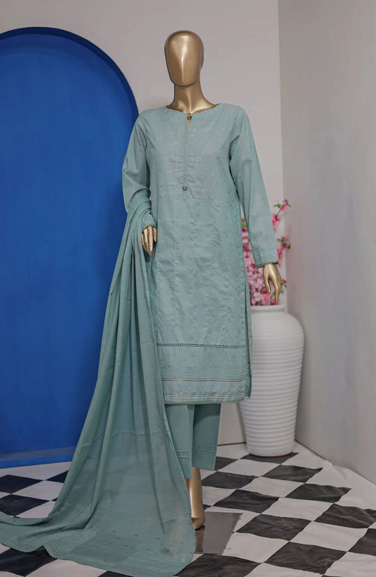 HZ Valencia Jacquard Unstitched Collection 2024 - Design 10