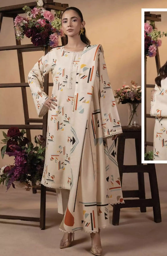 RAYA by Hum Dum Printed Khaddar Collection - RHM-Design 10