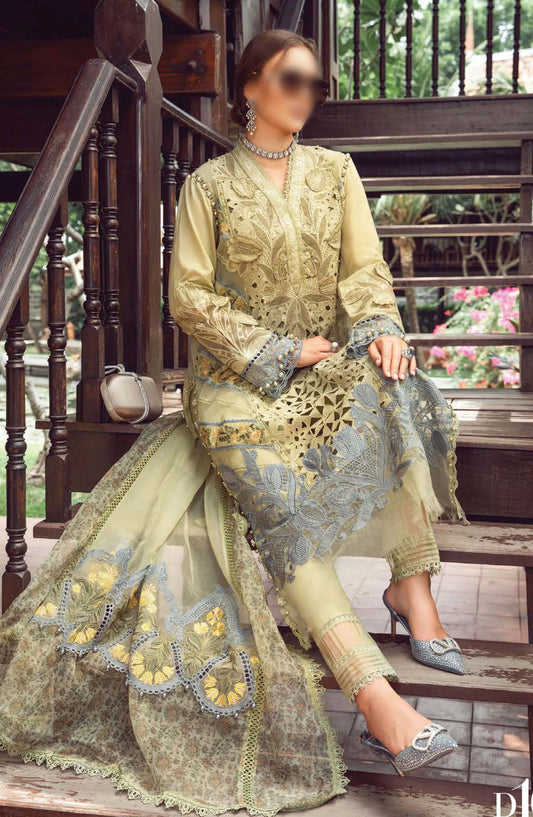 Maria B Unstitched Luxury Lawn Eid Edition 02 - Design 10