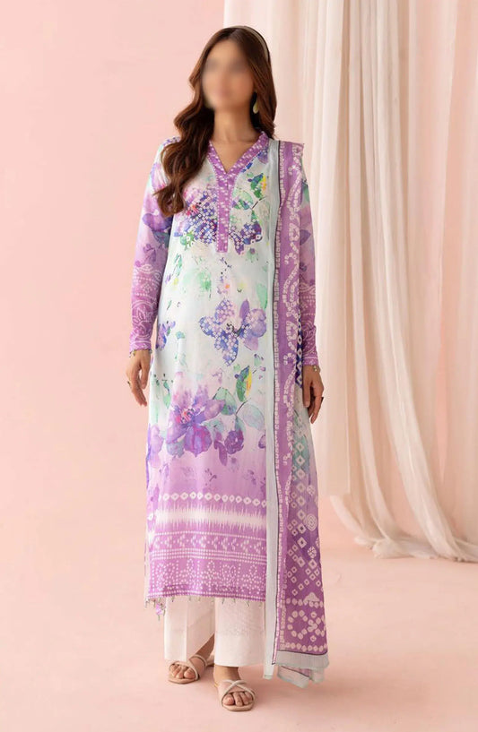 Zarkis Printed Lawn Collection By Riaz Arts - DESIGN-10
