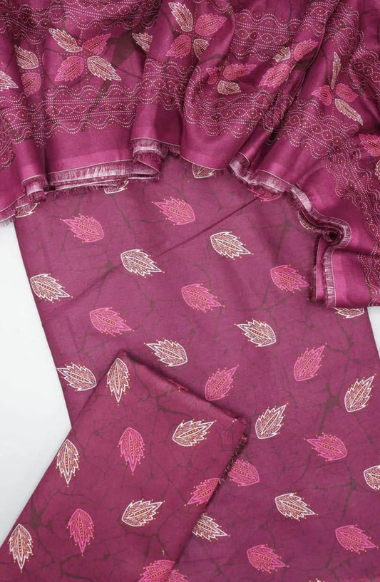 Bin Saeed Unstitched Printed Lawn Collection 2024 Vol 03 - Design 10