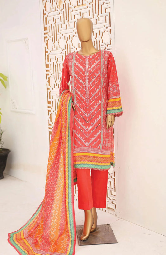 Bin Saeed  Exclusive Embroidered 3 PC Collection 2024 - Design 11