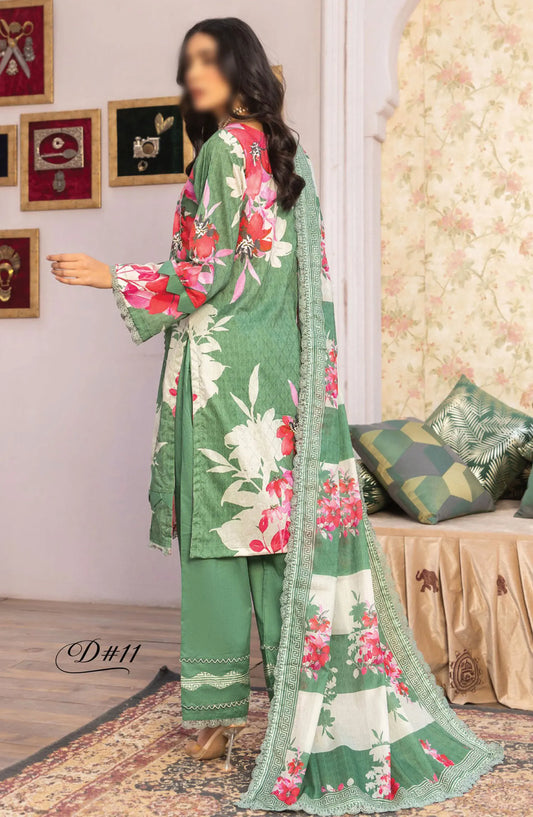 Rang E Noor Digital Printed Dobby Lawn Collection - Design-11