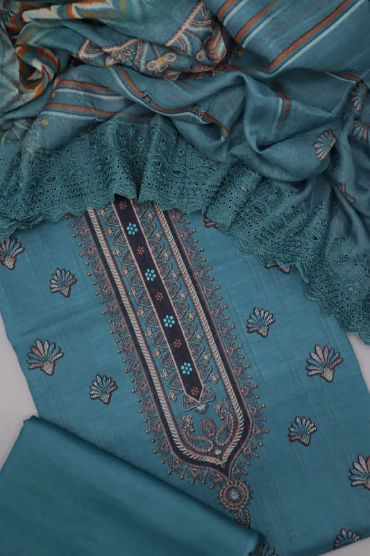 Rinesa Unstitched Printed Lawn 3 Pc Collection 2024 - Design 11