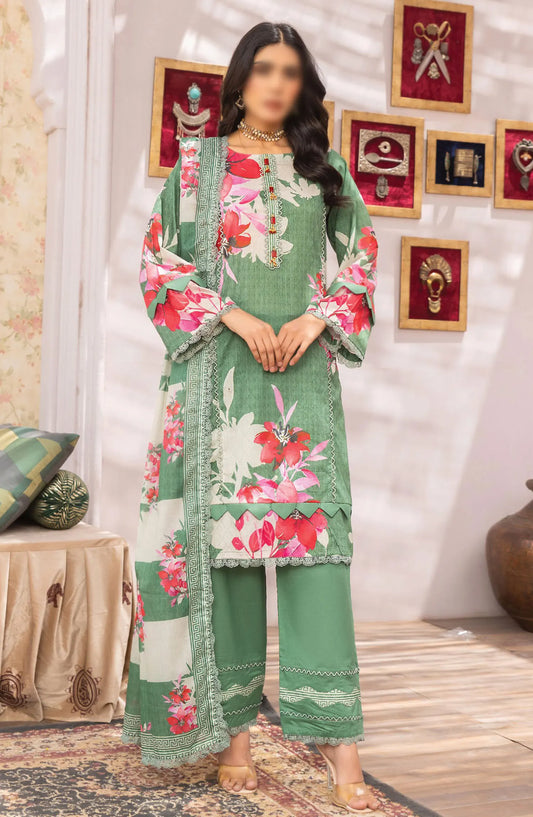 Rang E Noor Digital Printed Dobby Lawn Collection - Design-11