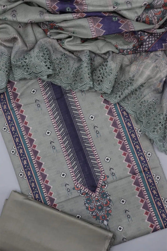 Rinesa Unstitched Printed Lawn 3 Pc Collection 2024 - Design 12