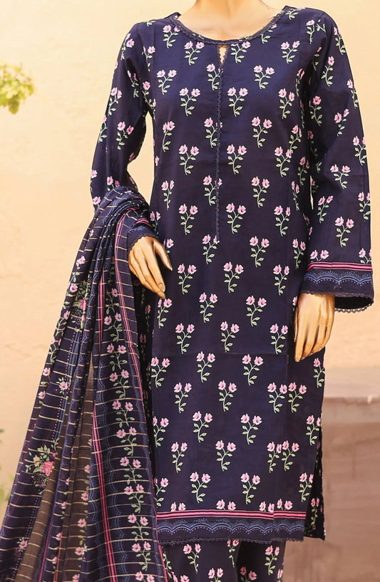 Bin Saeed Printed Lawn Collection 2024 Vol 13 - Design 13